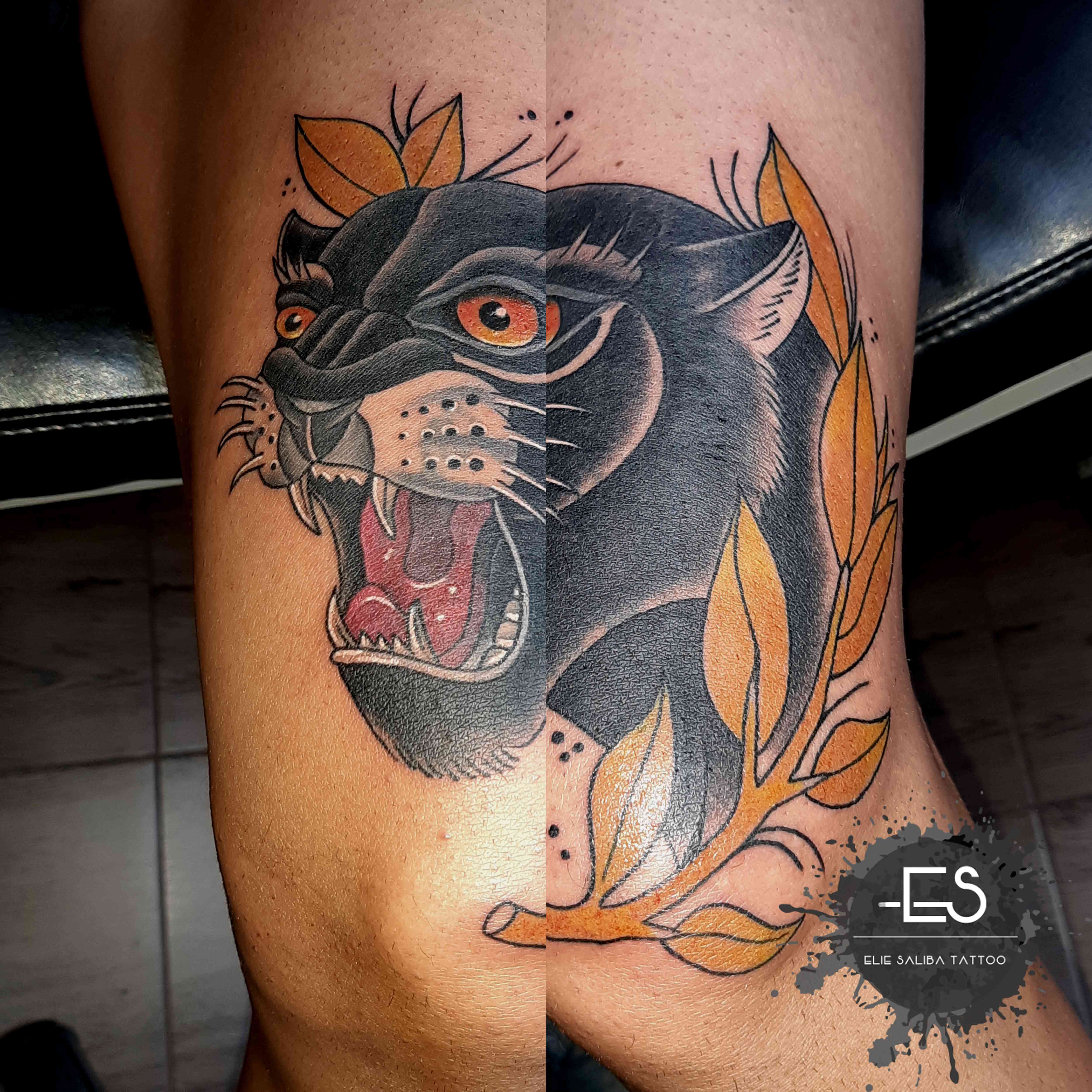 Traditional Panther Tattoos  Cloak and Dagger Tattoo London