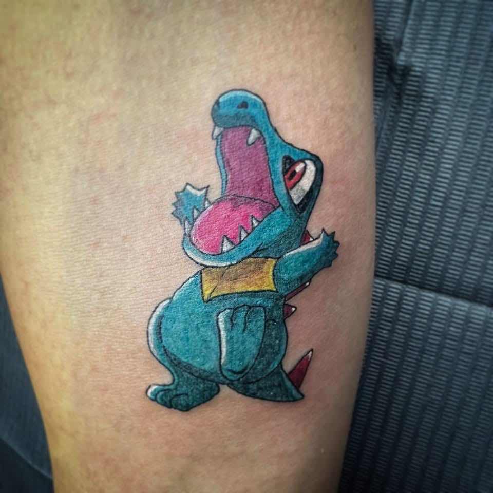 Totodile Pokemon Book Ink