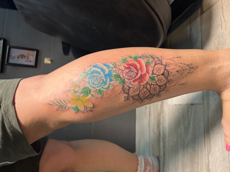Symbols of Earth Tattoo Sticker, Sun, Moon and Stars, Water Trees and Air –  LAZY DUO TATTOO